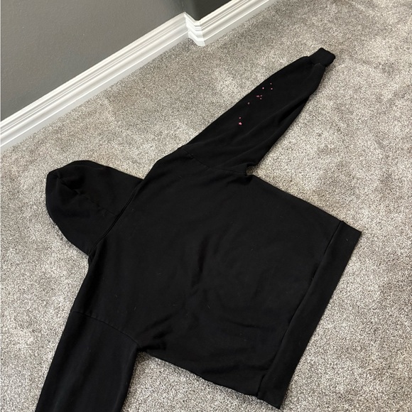 Black Hoodie with Pink Graphic - Picture 4 of 7